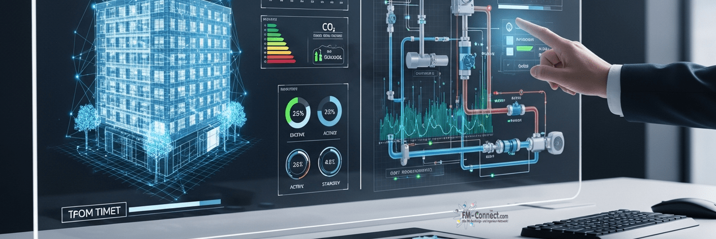 Energie, Gebäudeautomation und Monitoring für effiziente Gebäude