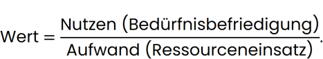 Wertdefinition nach DIN EN 12973 im Facility Management Kontext